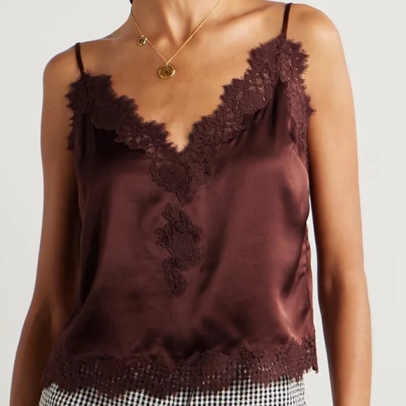 Doen Tops - DOEN Cafe Brun Kira Top M